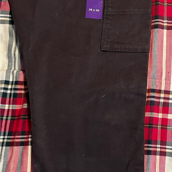 Weatherproof Brown Chinos with Wide Waistband - Picture 4 of 5